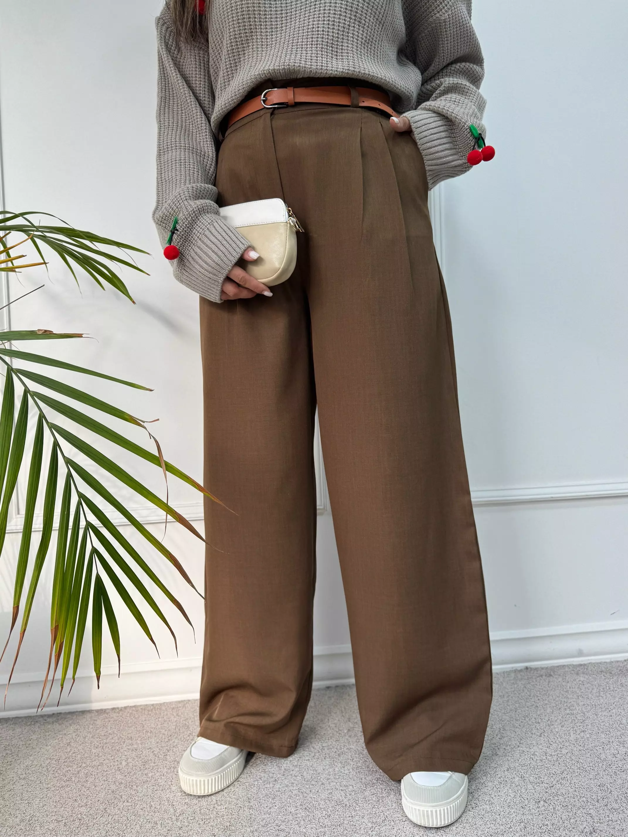 شلوار نیم بگ آیسل